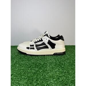 WMNS Amiri Skel Top Bone  Low White Black White SZ 8